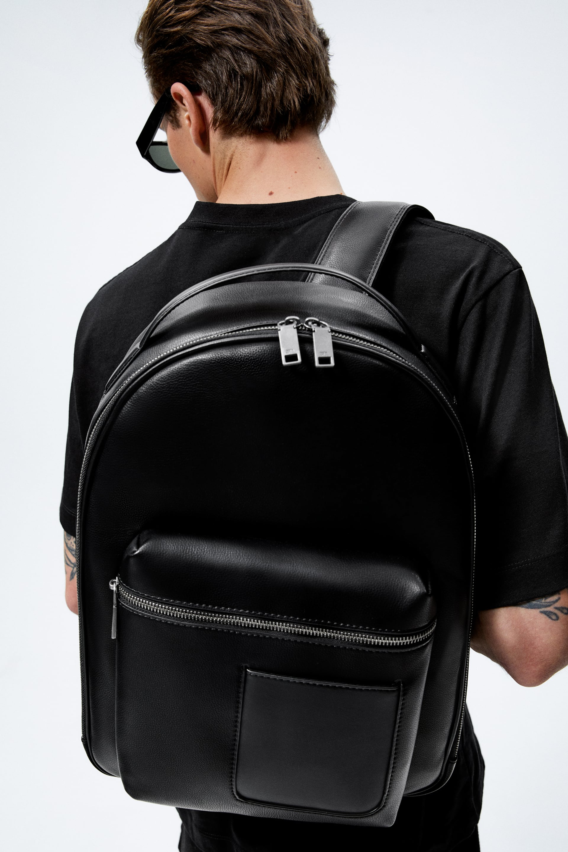 On board comedy Absolute MONOCHROME BACKPACK - Brown | ZARA Singapore