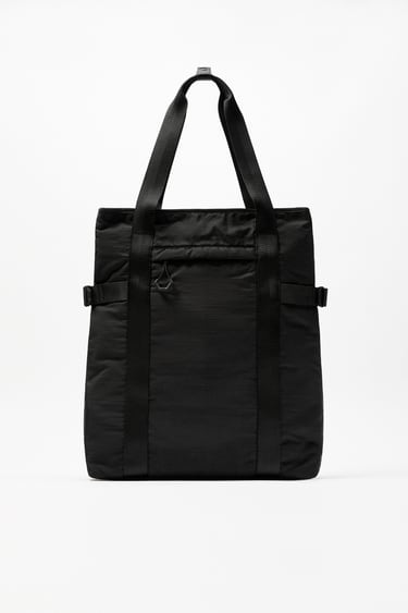 Image 0 of NYLON TOTE BAG from Zara