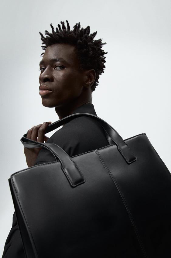 ミニマリストトートバッグ ブラック Zara Japan 日本 ミニマリストトートバッグ ブラック Zara Japan 日本