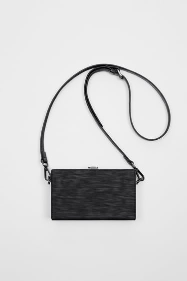 Image 0 of MINI RIGID MESSENGER BAG from Zara