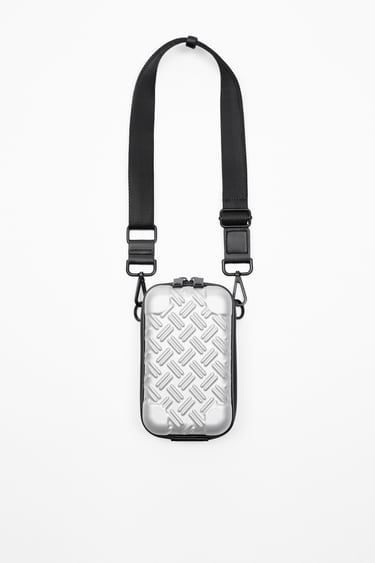 Image 0 of RIGID CROSSBODY MOBILE PHONE BAG from Zara