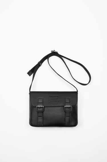 Image 0 of MINIMALIST CROSSBODY BAG WITH FLAP from Zara