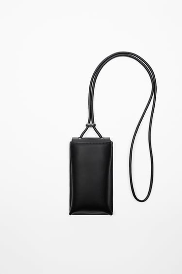 Image 0 of SOFT MOBILE PHONE BAG from Zara
