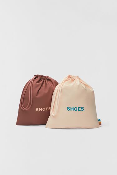 Image 0 of KIDS/ TWO PACK OF SHOE TRAVEL BAGS from Zara