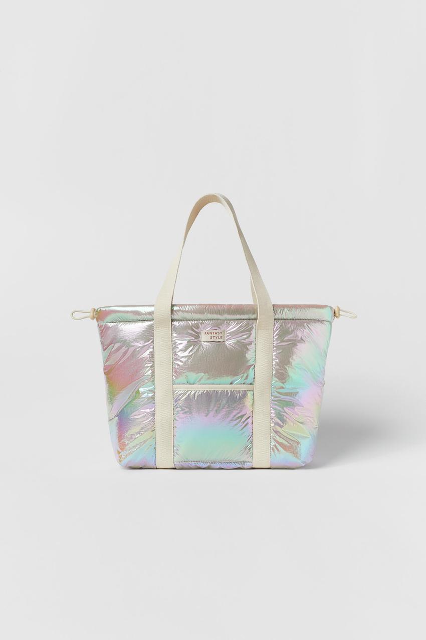 Holographic tasche zara Clearance