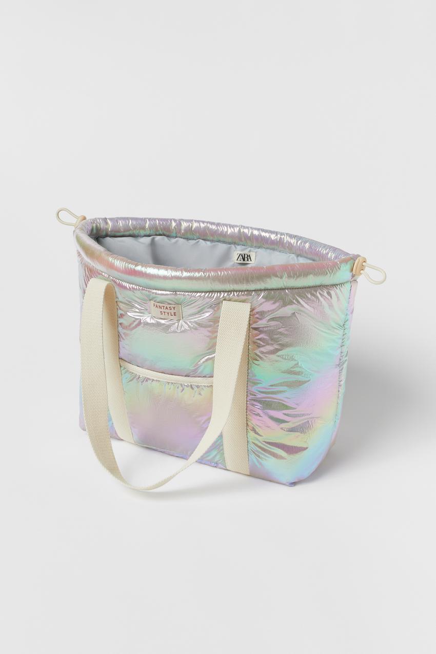Holographic tasche zara Clearance