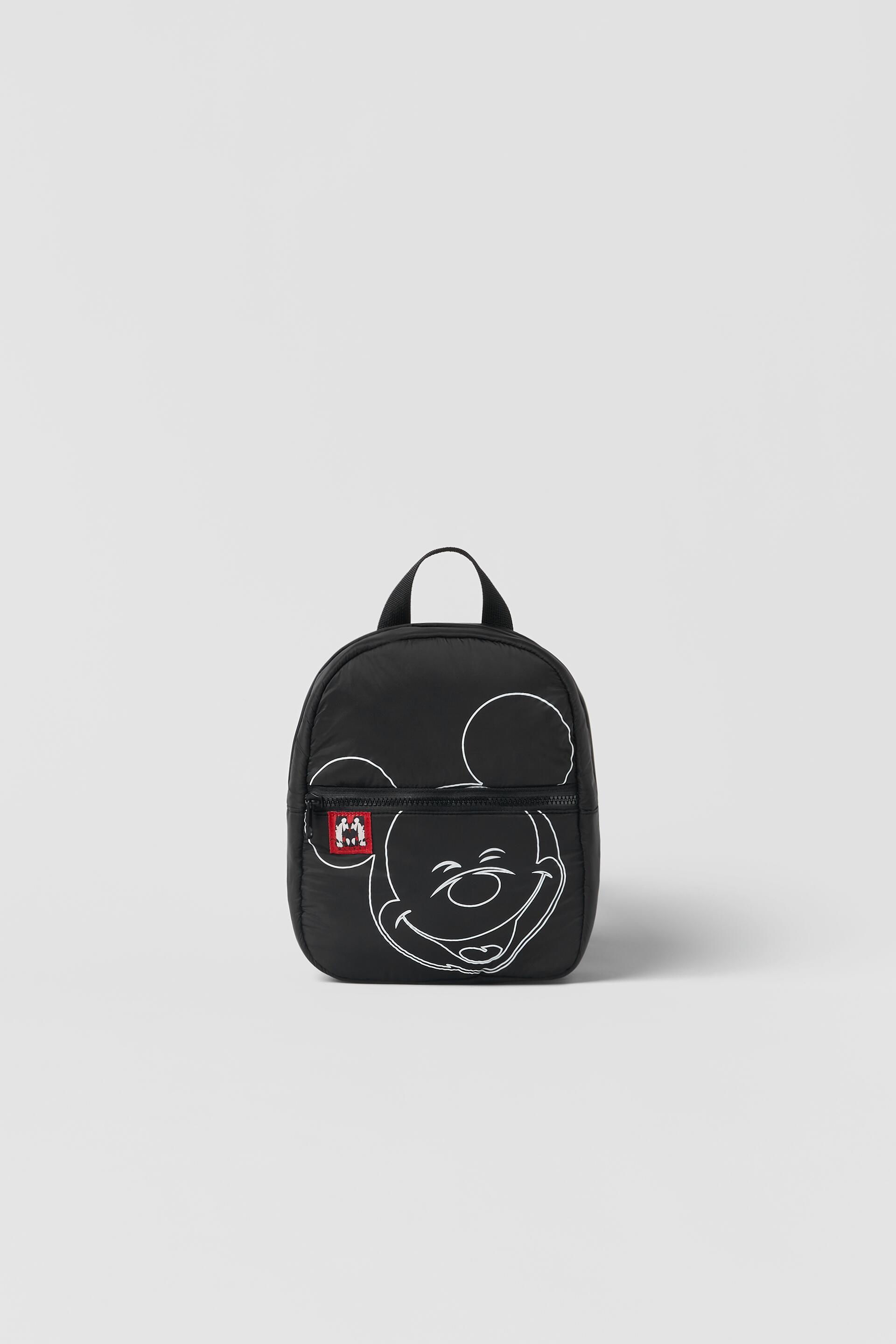 Baby Mickey Mouse C Disney Backpack Black Zara United States Baby Mickey Mouse C Disney Backpack Black Zara United States