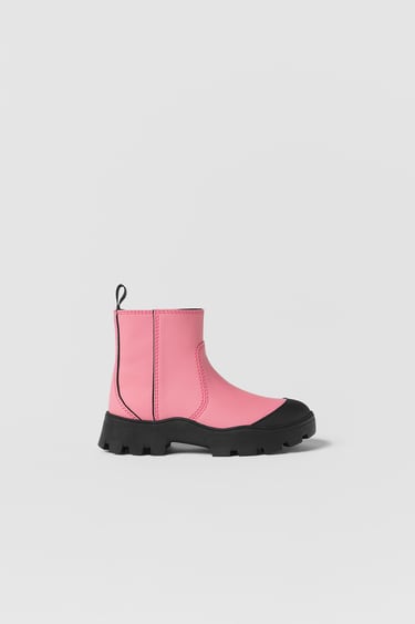 Image 0 of KIDS/ RUBBERISED ANKLE BOOTS from Zara