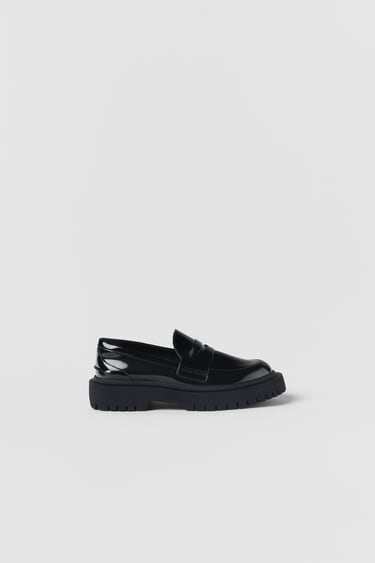 KIDS/ LOAFERS WITH TRACK SOLES