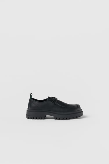 Image 0 of KIDS/ LEATHER SHOES from Zara