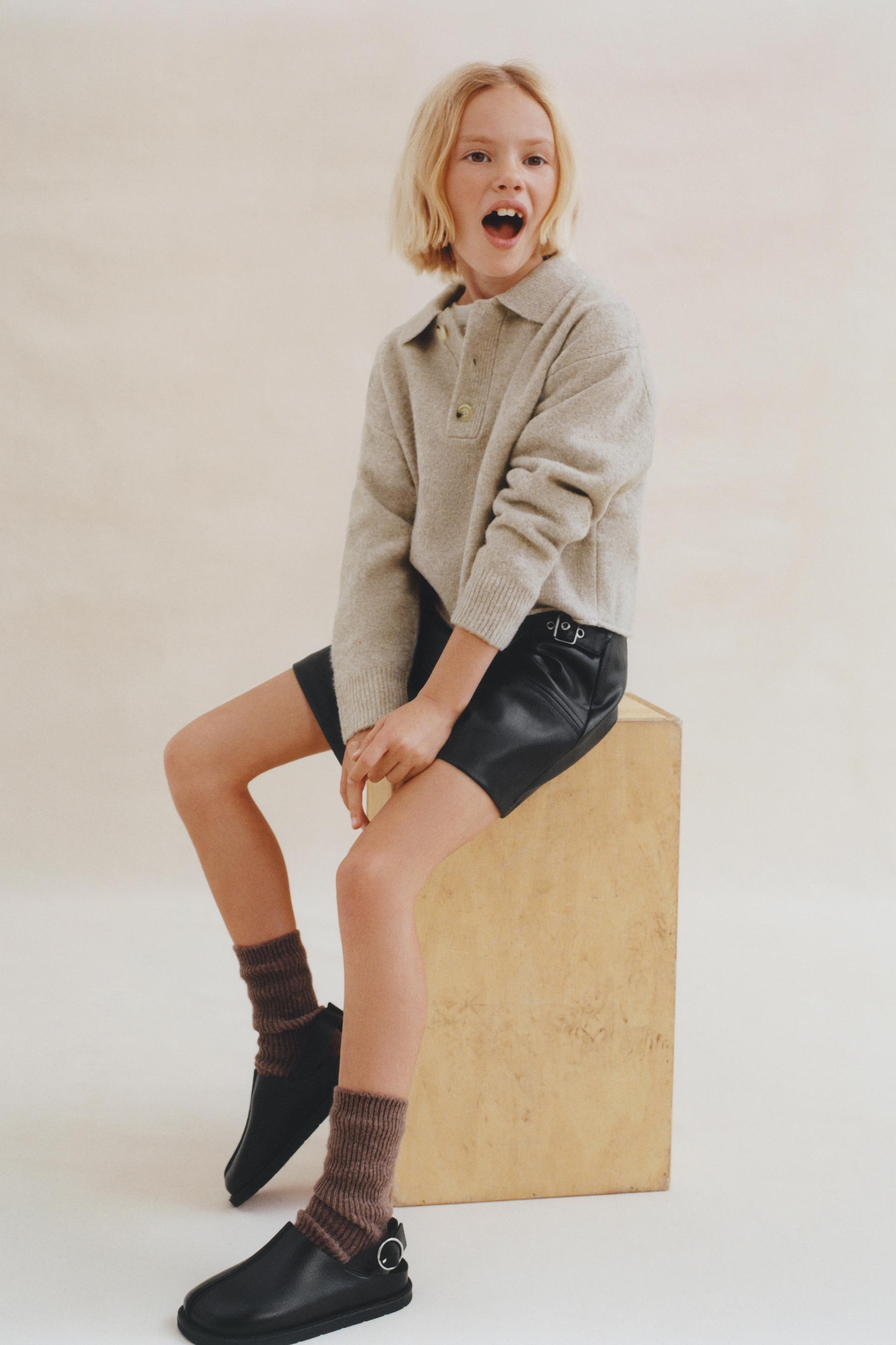 Kids バックル クロッグサンダル ブラック Zara Japan 日本 Kids バックル クロッグサンダル ブラック Zara Japan 日本