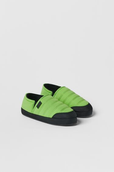 Image 0 of KIDS/ QUILTED HOUSE SLIPPERS from Zara
