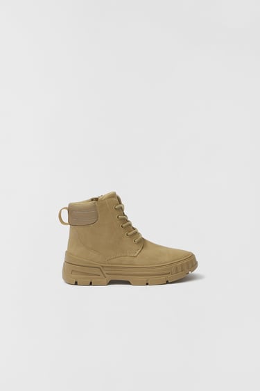 Image 0 of KIDS/ LACE-UP ANKLE BOOTS from Zara