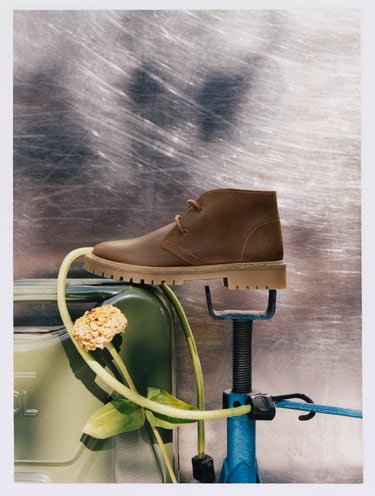 Image 0 of KIDS/ LEATHER ANKLE BOOTS from Zara