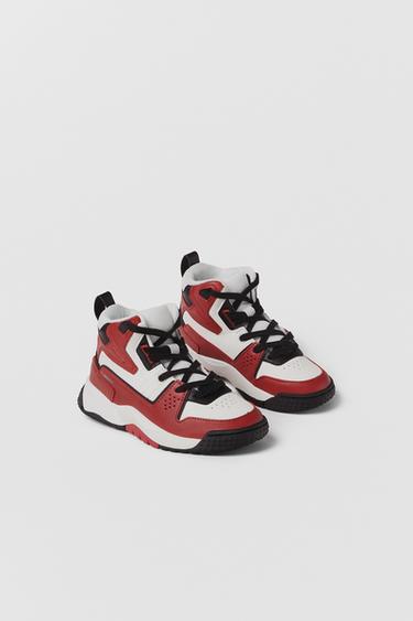 Bild 3 von KIDS/ HOHER SNEAKER AUS MATERIALKOMBINATION von Zara