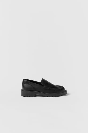 Image 0 of KIDS/ LOAFERS WITH TRACK SOLES from Zara
