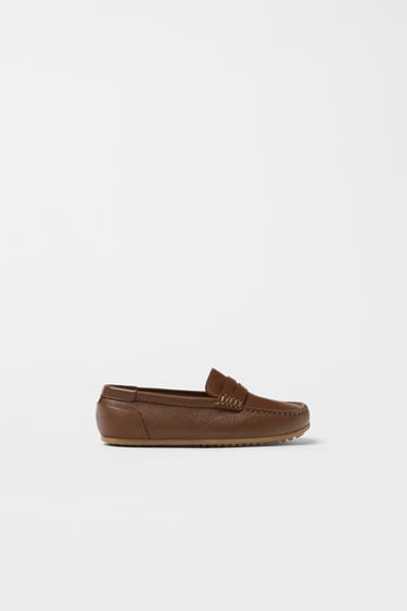 LEATHER LOAFERS