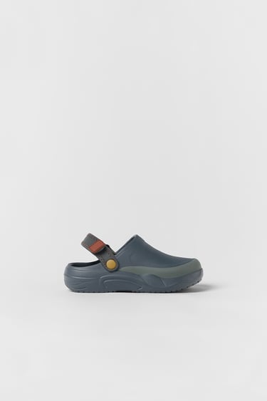 Image 0 of KIDS/ RUBBERISED CLOGS WITH CONTRAST DETAIL from Zara