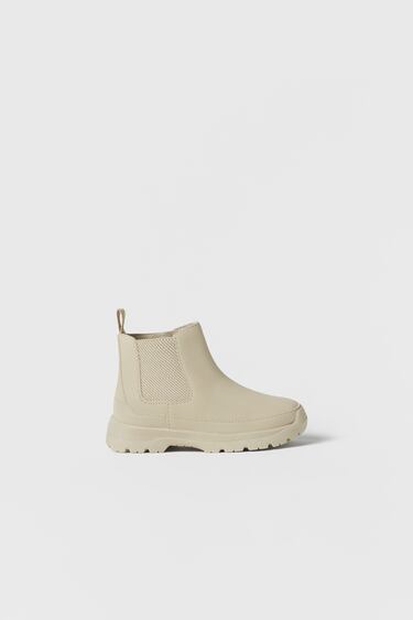 Image 0 of BABY/ RUBBERISED ELASTIC ANKLE BOOTS from Zara