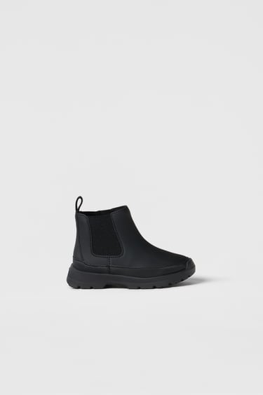 Image 0 of BABY/ RUBBERISED ELASTIC ANKLE BOOTS from Zara
