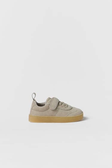 Image 0 of BABY/ LEATHER SNEAKERS from Zara