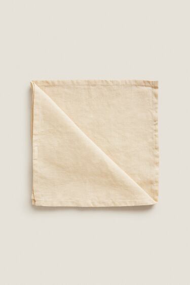 Image 0 of LINEN NAPKINS (PACK OF 2) from Zara