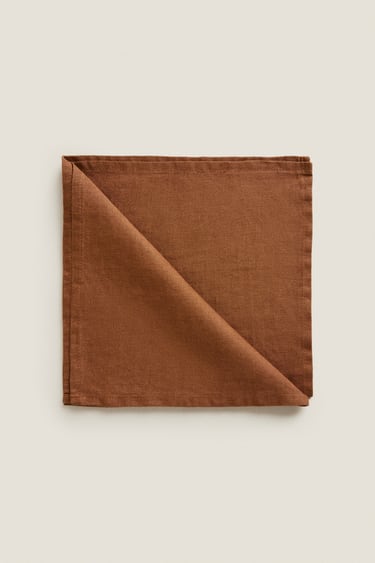 Image 0 of LINEN NAPKINS (PACK OF 2) from Zara