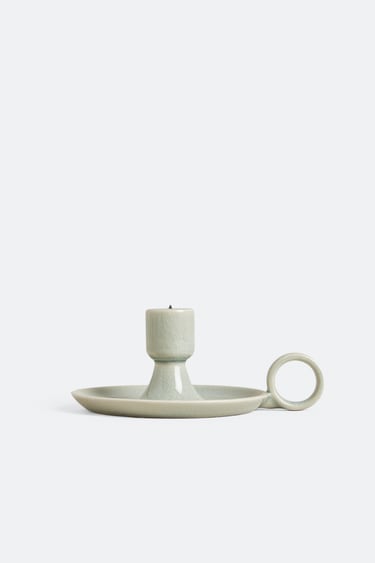 Image 0 of COLORED PORCELAIN CANDLESTICK from Zara