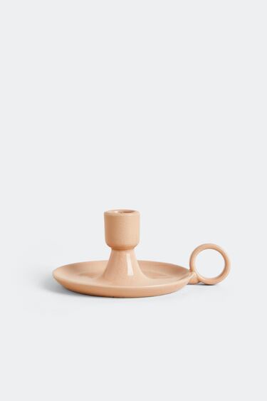 Image 0 of COLORED PORCELAIN CANDLESTICK from Zara