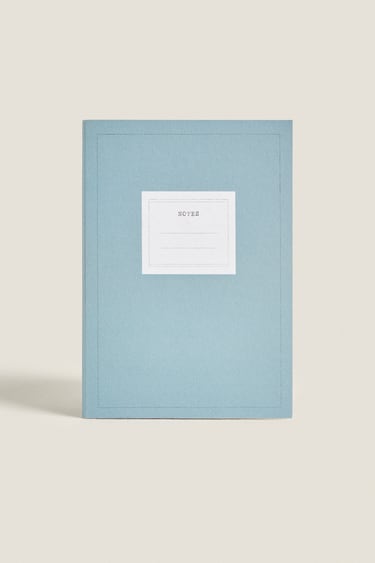 Image 0 of COLORED NOTEBOOK from Zara
