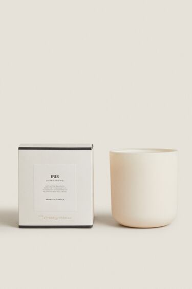 Image 0 of (500 G) IRIS SCENTED CANDLE from Zara