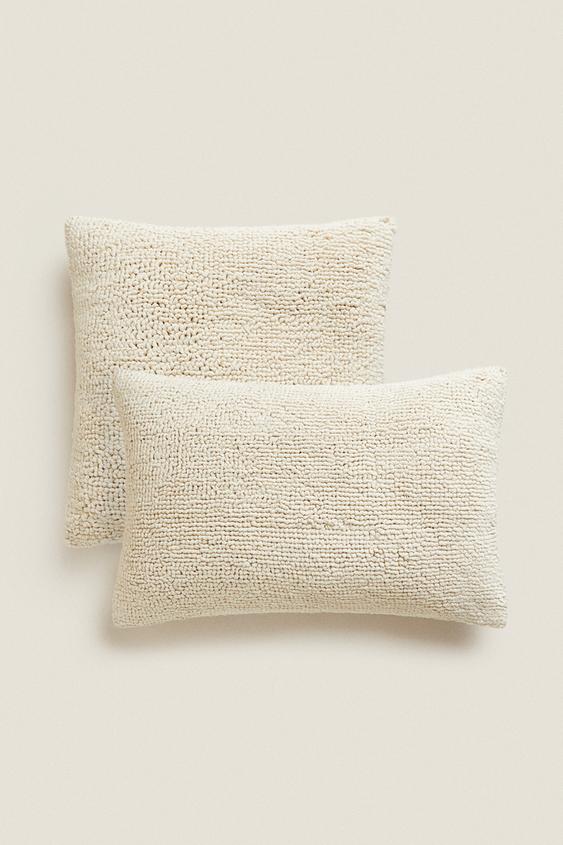 テクスチャー クッションカバー エクリュ Zara Japan 日本 テクスチャー クッションカバー エクリュ Zara Japan 日本