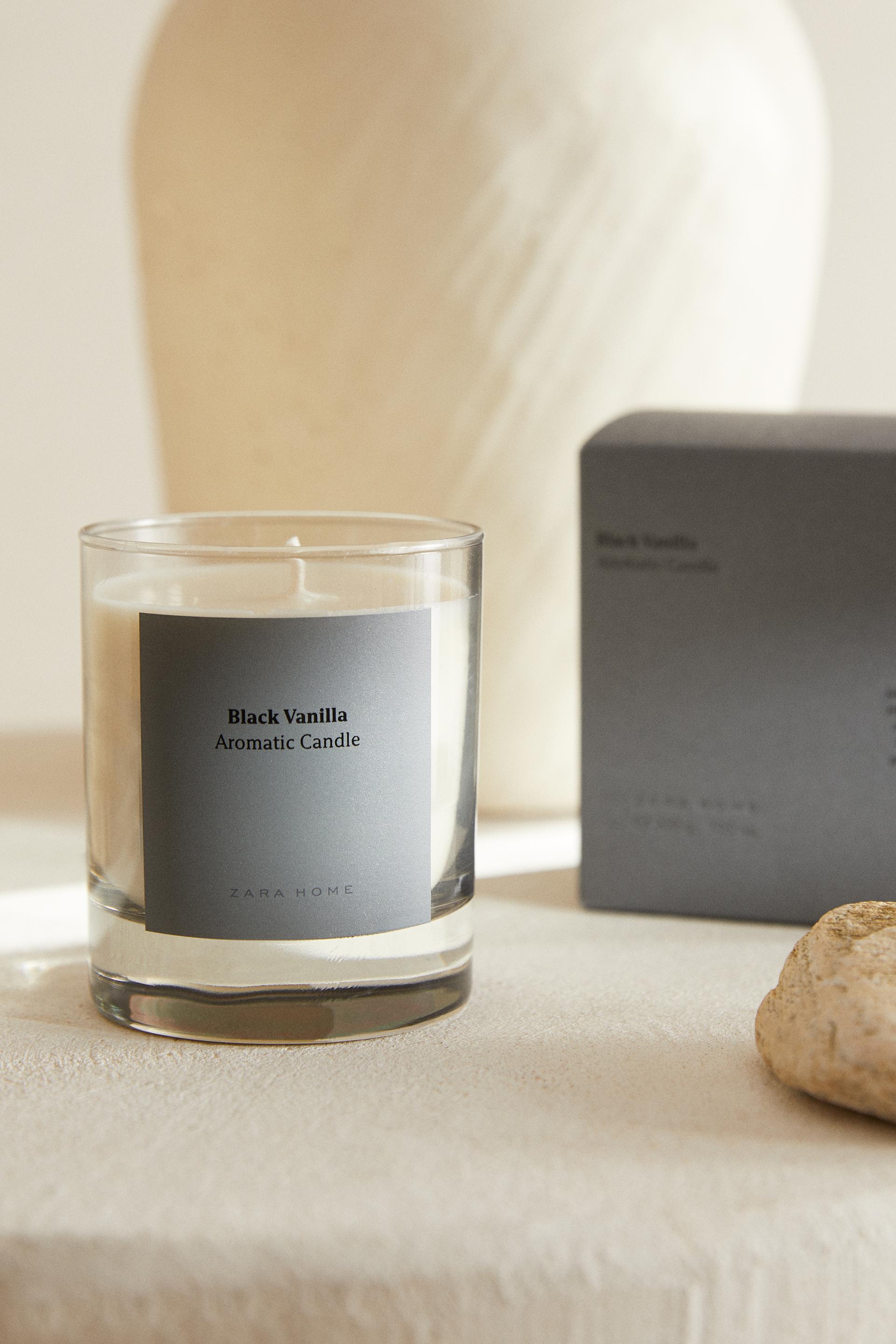 Zara black vanilla candle Clearance