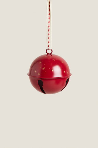 Image 0 of SLEIGH BELL BAUBLE from Zara