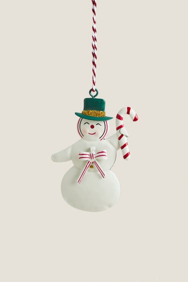 Image 0 of SNOWMAN ORNAMENT from Zara