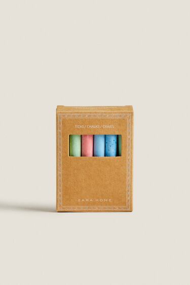 Image 0 of BOX OF 12 PIECES OF CHALK from Zara
