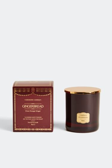 Image 0 of GINGERBREAD SCENTED CANDLE from Zara