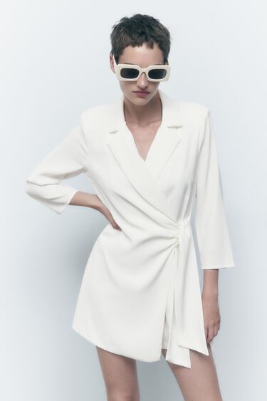 Image 0 of DOUBLE-BREASTED BLAZER PLAYSUIT from Zara