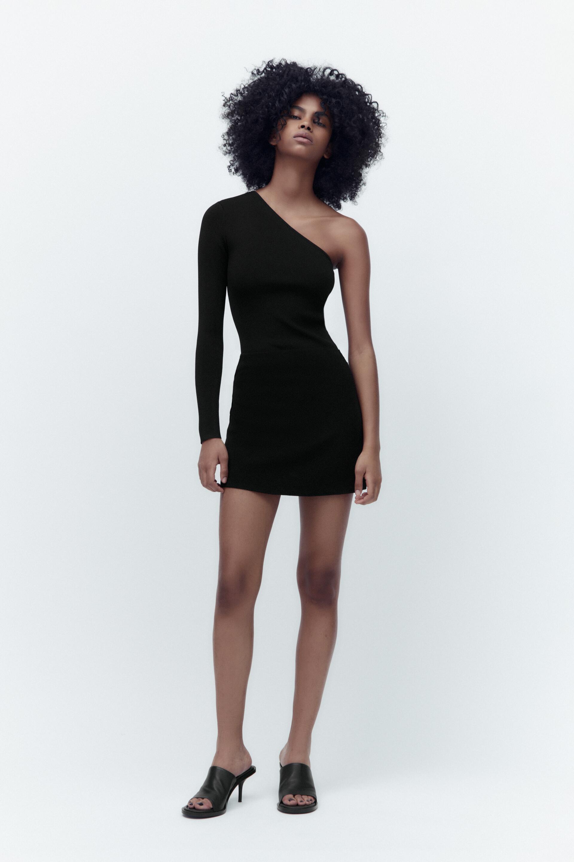 CUT-OUT KNIT SWEATER - Black | ZARA 