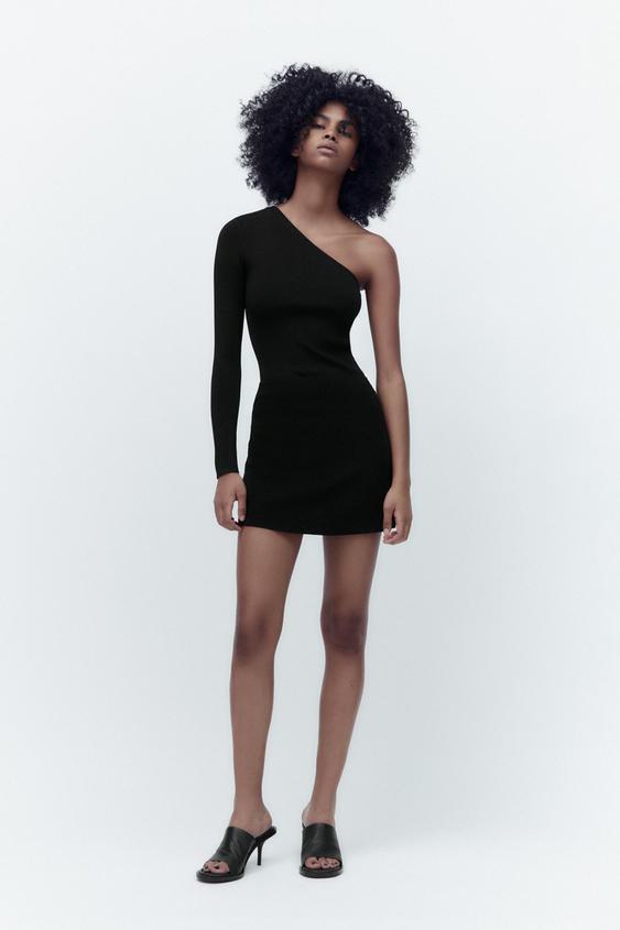 CUT-OUT KNIT SWEATER - Black | ZARA 