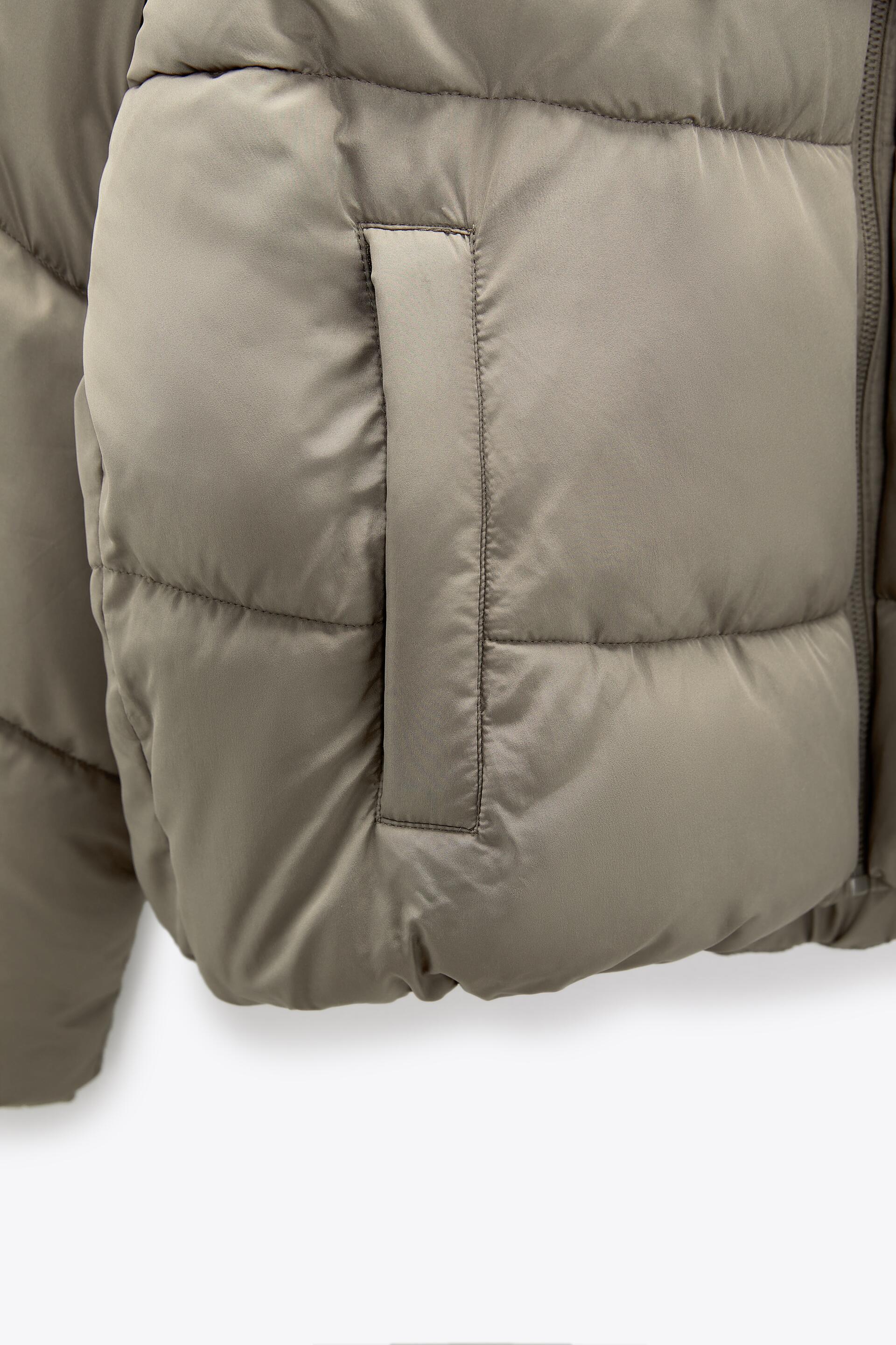 puffa coat zara