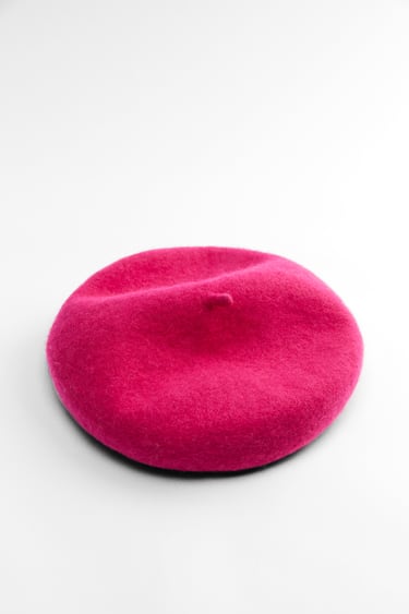 Image 0 of WOOL BERET from Zara