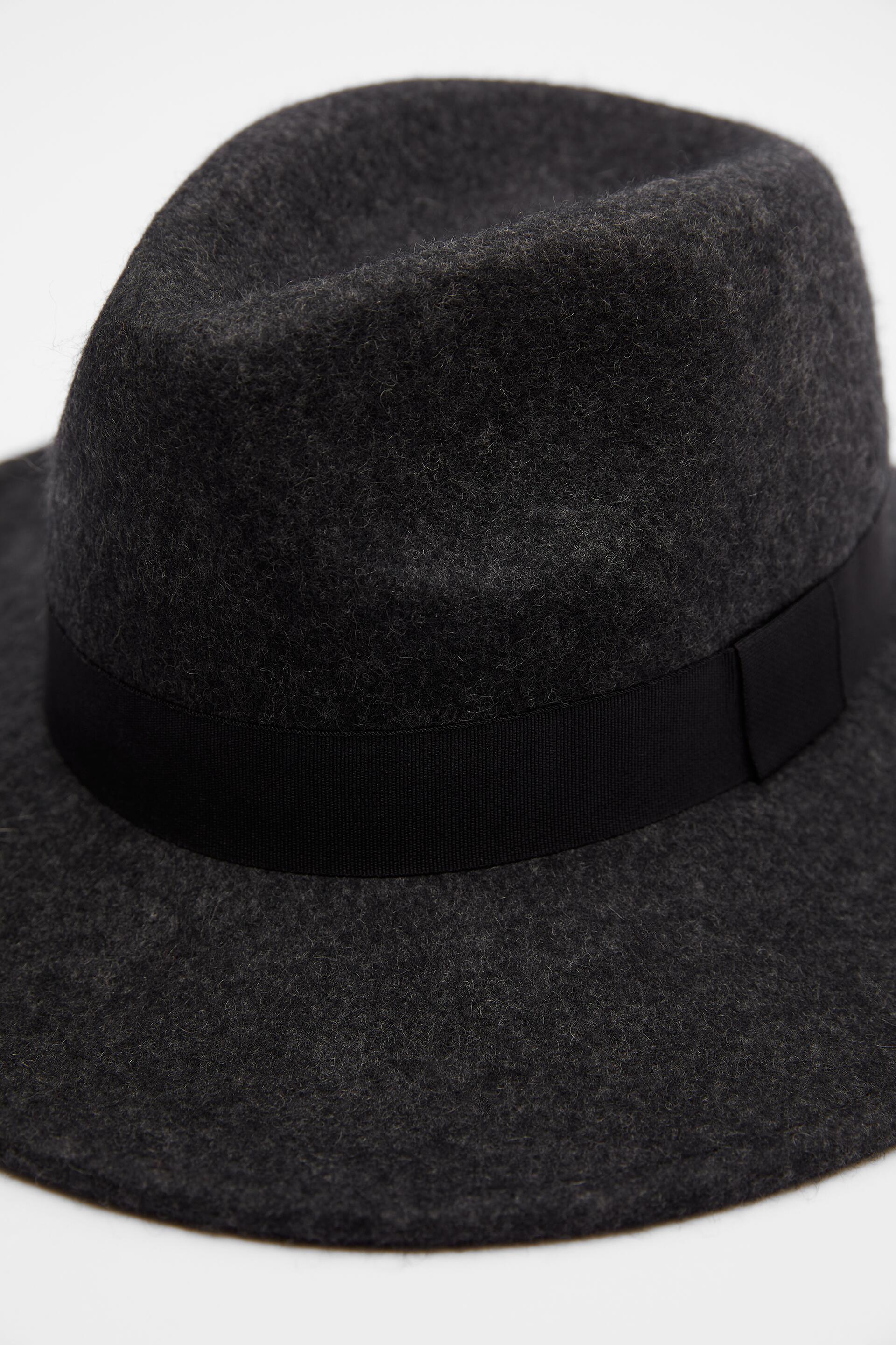 FELT HAT - Anthracite Grey | ZARA Australia