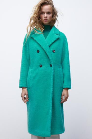 Women's Coats with Fur Hood | ZARA 