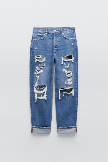 Women's Ripped Jeans | ZARA Australia