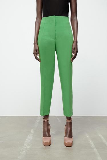 Women´s Green Trousers | ZARA Australia
