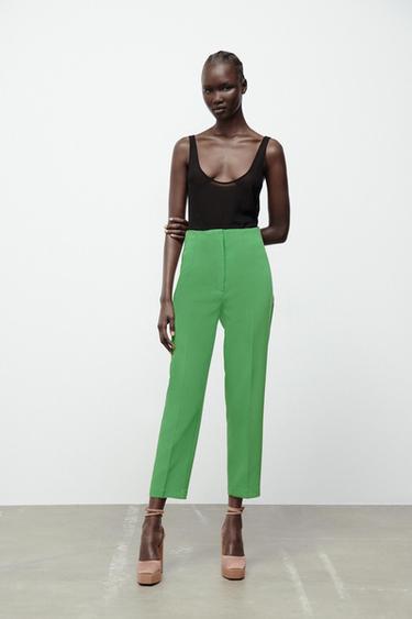 Women´s Green Trousers | ZARA Australia