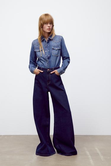Women's Denim Shirts | ZARA Australia