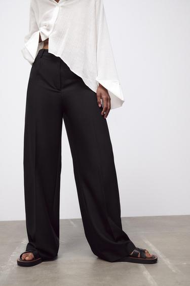 Women's High Waisted Trousers | ZARA 
