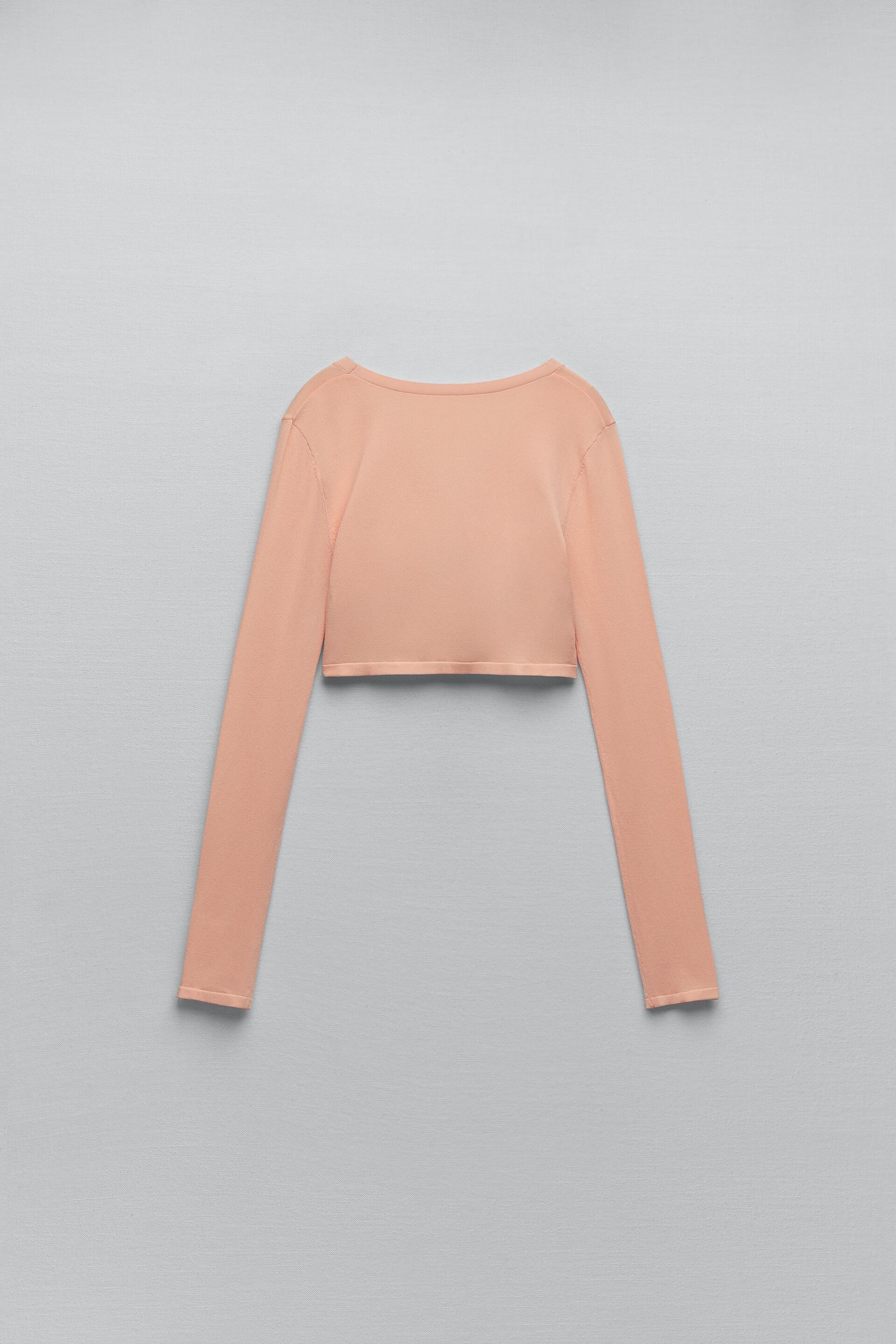 KNIT ARM WARMERS - Peach | ZARA South 